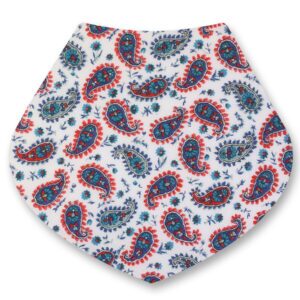 paisley red blue liberty